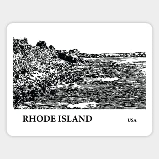 Rhode Island USA Magnet